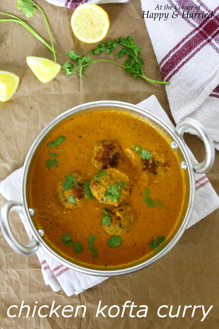 Chicken Kofta Curry (Meatballs In A Delicate Indian Curry)