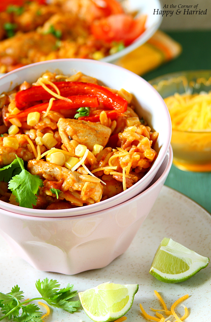 One-Pot Mexican Chicken & Orzo