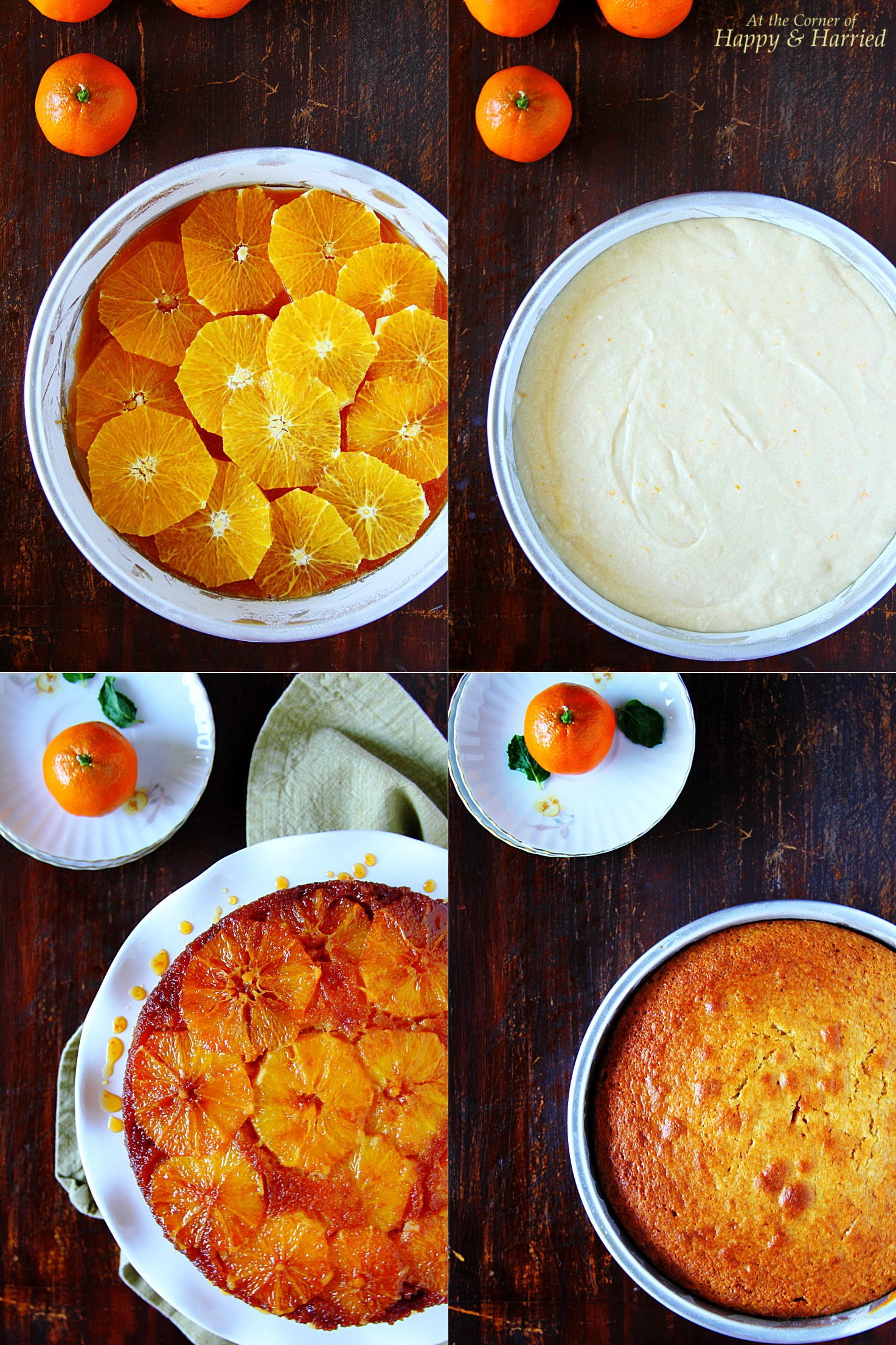 Upside Down Orange Cake