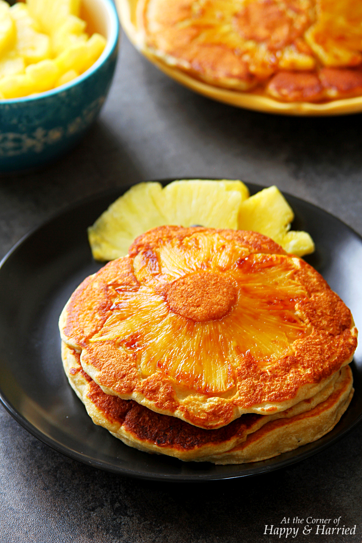 Pineapple Upside-Down Pancakes