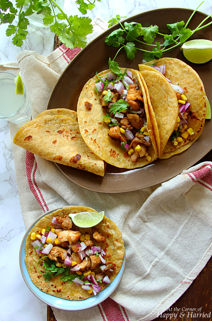 Mexican Chicken Street Tacos