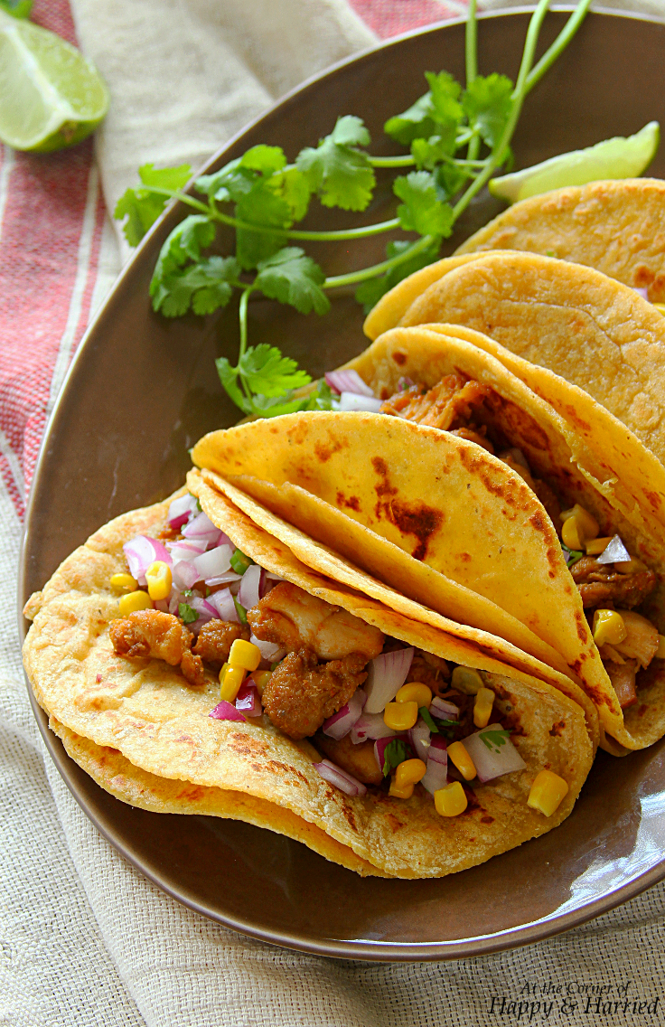 Mexican Chicken Street Tacos